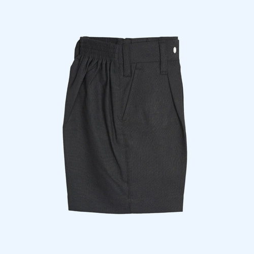 Black skirt on a light gray background